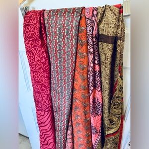 Indian Silk Curtains NWT